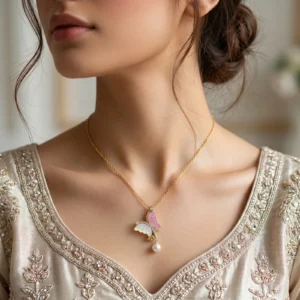 Butterfly Drop Necklace